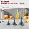 Fackelmann Trichter-Set 3-teilig 7,5 cm, 9 cm, 11 cm Kunststofftrichter Bild 2