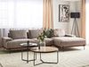 Ecksofa MARIFERD Stoff Hellbraun Linksseitig Bild 2