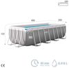 Intex 'Prism Frame Rectangular' Pool Set, 4 x 2 x 1,22 m Bild 4
