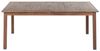 Gartentisch Holz Dunkler Holzfarbton CESANA Bild 5