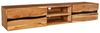 riess-ambiente Lowboard AMAZONAS 160cm natur / schwarz (Einzelartikel, 1 St), Massivholz · Metall · hängend · Baumkante · TV-Schrank · Design Bild 1