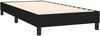 vidaXL Boxspringbett mit Matratze Schwarz 90x200 cm Stoff 3140107 Bild 4
