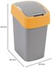 Mülleimer Curver Pacific Flip für Mülltrennung schwenkbar 50 L gelb (CUR000174) Bild 2