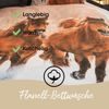 Traumschloss Bettwäsche Comfort Baumwolle, Flanell, 2 teilig, Ponys im Winter, Schnee, beige Bild 4