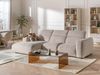 Vente-unique - NELORIM Sofa Stoff Beige - B 175 cm x H 77 cm x L 279 cm Bild 2