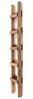 DESIGN DELIGHTS Regal LEITERREGAL "STEP 170", Mahagoni Holz, 170x35 cm, Pflanzenleiter Bild 4