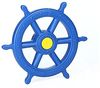Gartenpirat Steuerrad Schiff Spielturm XXL Kunststoff blau Zubehör für Kinder Spielgerät Bild 2