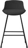 ACTONA GROUP Kufenstuhl (2er-Set) in schwarz, Polyurethan, Stahl - 50x84x49cm (BxHxT) (2er-Set) Bild 3