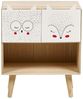 Nachttisch mit 2 Schubladen RUPERT Heller Holzfarbton Bild 5