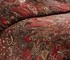 Mako Satin Paisley Bettwäsche orientalisch rot 240x220 + 2x 80x80 Bild 2