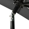 vidaXL Sonnenschirm mit Aluminium-Mast 3-lagig Anthrazit 2x2 m 313846 Bild 5