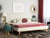 Polsterbett Leinenoptik beige Lattenrost 180x200 cm TALENCE Bild 2