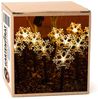 Gartenpirat Gartenleuchte LED Leuchtstäbe Schneeflocke warmweiß 10 Erdspieße Batteriebox Timer, LED fest integriert, Warmweiß, Batteriebox, Timerfunktion Bild 1