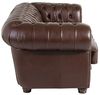 Bridgeport Sofa 2-Sitzer Wischleder Braun Buche Nussbaumfarben Bild 5