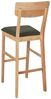 Set mit 2 Barstühlen AMBLER Heller Holzfarbton Bild 5