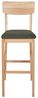 Set mit 2 Barstühlen AMBLER Heller Holzfarbton Bild 4