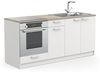 Demeyere MBL BAS L180 3PO/2T/1N Cooking, Holzwerkstoff, 1 800 x 600 x 852MM Bild 5
