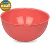Koziol Schüssel Palsby M, Salatschüssel, Pastaschüssel, Kunststoff-Holz-Mix, Nature Coral, 2 L, 7805704 Bild 2