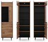 Lomadox Wohnzimmer-Set VAREDO-132, (Mega-Spar-Set, 6-St, 6-tlg), mit Couchtisch und Sideboard in Eiche Nb. im angesagten Vintage Design Bild 5