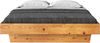Möbel-Eins CURBY Wangenbett ohne Kopfteil, Material Massivholz natur 140x220 cm Bild 4