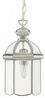 Licht-Erlebnisse Pendelleuchte LANTERN, ohne Leuchtmittel, Chrom Glas Metall E27 L:17,8 cm Esstisch Modern Klassisch Bild 5