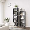 SONGMICS Standregal LSN15H, Standregal BÜcherregal Lagerregal Regale, schwarz Bild 4