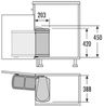 livingpoint24 Einbaumülleimer Hailo Mülleimer Küche, Einbau ab 45cm Schrank, 2-fach Abfalleimer Bild 2