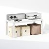 Furinno Simplistischer Moderner TV-Ständer, TV-Tisch, Weiß Bild 3