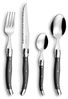 Lou Laguiole LAGUIOLE / TRADITION Besteckset 24-teilig anthrazit hochglanzpoliert Bild 2