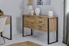 Jahnke Sideboard, Engineered Wood, Kerneiche, One Size Bild 2