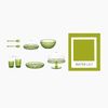 Guzzini VANITY Salatbesteck Water lily green Bild 3