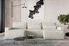 MOEBLO Wohnlandschaft DENVER U MINI, aus Cord, Couch Cord für Wohnzimmer Schlafsofa Sofagarnitur Sofa Eckcouch U-Form Cordstoff, Eckcouch Wohnlandschaft Sofa mit Ottomane Eckgarnitur Polsterecke, mit Schlaffunktion und Bettkasten Bild 2