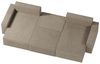 MOEBLO Wohnlandschaft DENVER U MINI, aus Cord, Couch Cord für Wohnzimmer Schlafsofa Sofagarnitur Sofa Eckcouch U-Form Cordstoff, Eckcouch Wohnlandschaft Sofa mit Ottomane Eckgarnitur Polsterecke, mit Schlaffunktion und Bettkasten Bild 5