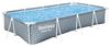 Steel Pro™ Frame Pool Set mit Filterpumpe 366 x 201 x 66 cm, Blattform-Design, eckig Bild 3