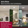 LED Panel Atria Shine White Select IP44 rund 298mm 14,8W 2250lm 3000 - 6500K Schwarz Bild 3