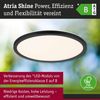 LED Panel Atria Shine White Select IP44 rund 298mm 14,8W 2250lm 3000 - 6500K Schwarz Bild 2