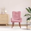 vidaXL Sessel Rosa 63 x 67 x 94 cm Samt 42001807 Bild 4