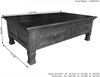 Couchtisch Akazie 120x75x40 nougat lackiert OXFORD #445 Bild 3