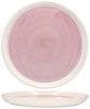 MamboCat Speiseteller 6x Reactive Glaze Paris Speiseteller 6 Personen Creme Pink Essteller Bild 4