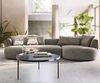 Couchtisch Torell 80x80 cm Keramik Laminam®Noir Desir Braun Metallrahmen Effektfinish Titan Bild 4