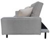 HTI-Living Sofa Modernes Schlafsofa 3-Sitzer Grau, Stück 1 Teile, Couch inklusive 2 Zierkissen Bild 3
