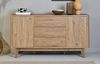 Jahnke Sideboard, Engineered Wood, Montana Eiche Nb, One Size Bild 2
