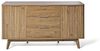 Jahnke Sideboard, Engineered Wood, Montana Eiche Nb, One Size Bild 1