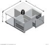 Couchtisch 'TWIN 1', Eiche/Schwarz Bild 2