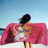 BERONAGE Strandtuch Bibi und Tina Badetuch Herz 75x150 cm, 100% Baumwolle (1-St), Frottee in Velours-Qualität Bild 4