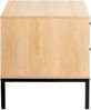 HAKU Möbel Konsole anthrazit, Eiche natur, schwarz, MDF, Metall - Maße: B 40 x H 50 x T 45 cm, Style: Modern Bild 5