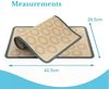 Intirilife Backmatte, Silikon (2-tlg), 2x wiederverwendbare Silikon Macaron Backmatte Bild 4