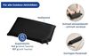 HAC24 Reisekissen Outdoor Sitzkissen Camping Kissen Sitzunterlage Stadionkissen, 1-tlg, Schwarz selbstaufblasend 37 x 28,5 cm Bild 5