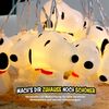 United Labels® LED-Lichterkette Peanuts Snoopy LED Lichterkette 2m 10 LEDs warmweiß batterie innen Bild 3