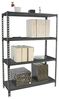 Simonrack Schwerlastregal, Lagerregal, 150 x 110 x 50 cm, Metallregal, Kellerregal, Biegestelle 200 kg, 4 Fachböden, Antracite - Simonclick Bild 3